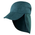 Flaschengrün - Front - Result Headwear - "Legionnaires" Baseball-Mütze Faltbar für Herren-Damen Unisex