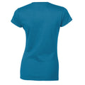 Antikes Saphir - Back - Gildan - "Softstyle" T-Shirt für Damen
