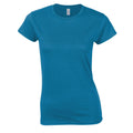 Antikes Saphir - Front - Gildan - "Softstyle" T-Shirt für Damen