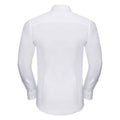 Weiß - Back - Russell Collection - "Ultimate" Formelles Hemd für Herren  Langärmlig