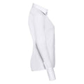 Weiß - Side - Russell Collection - "Ultimate" Formelles Hemd für Damen