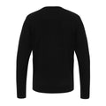 Schwarz - Back - Premier - "Essential" Sweatshirt V-Ausschnitt für Herren