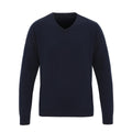 Marineblau - Front - Premier - "Essential" Sweatshirt V-Ausschnitt für Herren