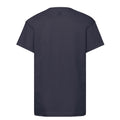 Marineblau - Back - Fruit of the Loom - "Original" T-Shirt für Kinder