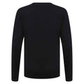 Marineblau - Back - Henbury - Sweatshirt V-Ausschnitt für Damen