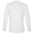 Aufgehelltes Weiß - Back - NEOBLU - Hemd Bart Mao-Kragen für Damen  Langärmlig
