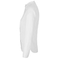 Aufgehelltes Weiß - Side - NEOBLU - Hemd Bart Mao-Kragen für Damen  Langärmlig