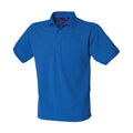 Königsblau - Front - Henbury - Poloshirt Schwere Qualität für Herren