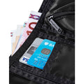 Schwarz - Back - Bagbase - RFID-Brieftasche Unifarben