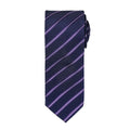 Marineblau-Violett - Front - Premier - Krawatte für Herren