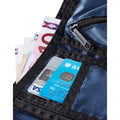 Dunkelblau - Side - Bagbase - RFID-Brieftasche