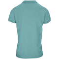 Pool-Blau - Back - SOLS - "Planet" Poloshirt Baumwolle aus biologischem Anbau für Damen