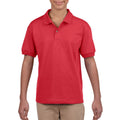 Rot - Side - Gildan - Poloshirt für Kinder