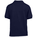 Marineblau - Back - Gildan - Poloshirt für Kinder