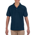 Marineblau - Side - Gildan - Poloshirt für Kinder