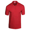 Rot - Front - Gildan - Poloshirt für Kinder