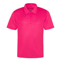 Leuchtend Pink - Front - AWDis Cool - "Cool" Poloshirt für Kinder