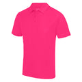 Leuchtend Pink - Side - AWDis Cool - "Cool" Poloshirt für Kinder