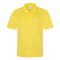Sonnengelb - Front - AWDis Cool - "Cool" Poloshirt für Kinder