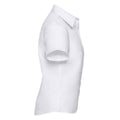 Weiß - Side - Russell Collection - "Ultimate" Hemd für Damen  kurzärmlig