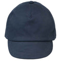 Marineblau - Front - Larkwood - Baseball-Mütze für Kinder
