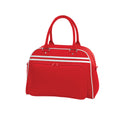 Rot-Weiß - Front - Bagbase - Bowlingtasche, Retro