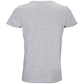 Grau - Back - SOLS - "Crusader" T-Shirt recyceltes Material für Herren-Damen Unisex