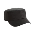 Schwarz - Front - Result Headwear - "Urban Trooper" Kadetten-Mütze Leicht für Herren-Damen Unisex