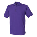 Violett - Front - Henbury - "Classic" Poloshirt Schwere Qualität für Herren