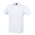 Weiß - Front - Finden & Hales - Poloshirt für Herren