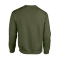 Militärgrün - Back - Gildan - Sweatshirt für Herren