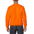 Neon-Orange - Back - Gildan - Sweatshirt für Herren
