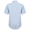 Blau - Back - Henbury - Formelles Hemd für Damen  kurzärmlig