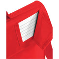 Leuchtend Rot - Side - Quadra - Kinder Schultasche, Reflektierend
