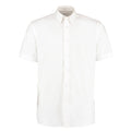 Weiß - Front - Kustom Kit - "Workforce" Hemd für Herren  kurzärmlig