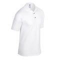 Weiß - Side - Gildan - Poloshirt für Herren