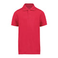 Rot - Front - Kustom Kit - "Klassic" Poloshirt für Kinder