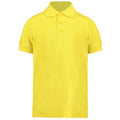 Kanarien-Gelb - Front - Kustom Kit - "Klassic" Poloshirt für Kinder