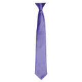 Violett - Front - Premier - Krawatte für Herren-Damen Unisex