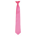 Fuchsie - Front - Premier - Krawatte für Herren-Damen Unisex