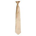 Khaki - Front - Premier - Krawatte für Herren-Damen Unisex