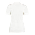Weiß - Back - Kustom Kit - "Sophia Comfortec" Poloshirt V-Ausschnitt für Damen