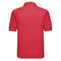 Leuchtend Rot - Back - Russell - Poloshirt für Herren
