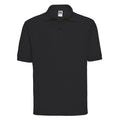 Schwarz - Front - Russell - Poloshirt für Herren