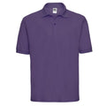 Violett - Front - Russell - Poloshirt für Herren