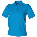 Saphir-Blau - Front - Henbury - Poloshirt für Damen
