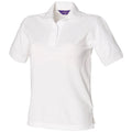 Weiß - Front - Henbury - Poloshirt für Damen
