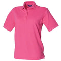 Fuchsie - Front - Henbury - Poloshirt für Damen