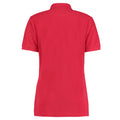 Rot - Back - Kustom Kit - "Klassic" Poloshirt für Damen