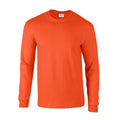 Orange - Front - Gildan - "Ultra" T-Shirt für Herren-Damen Unisex  Langärmlig